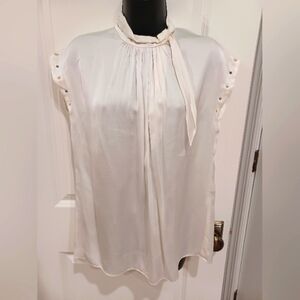 Sandro Cream Blouse Size 1/S NWOT